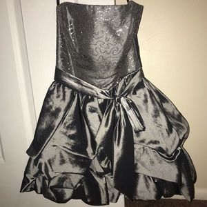 Jessica McClintock dress.